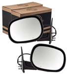 Power Mirror For 1997-2000 Dakota 6X9 Heated Manual Fold Set 55077078AC. Fixed Price $76.10.