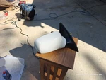 2006-2011 Buick Lucerne Passenger Side View Mirror White/black Gm# 15908101. Fixed Price $92.07.