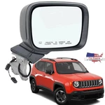 Passenger Right Power Heated Mirror Manual Folding For Jeep Renegade 2015-2022. Fixed Price $62.59.