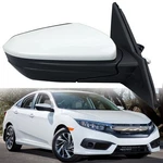 Right Passenger Side Pearl White Mirror 3 Pin Replace For Honda Civic 2016-2021. Fixed Price $40.22.