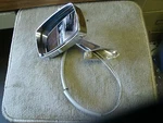 Nos 1969 1970 Ford Mustang Chrome Outer Mirror Lh D0ZZ-17696-A. Fixed Price $199.99.