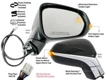 Power Folding Blind Spot Mirror For RX350L RX450HL Passenger Side. Fixed Price $249.85.