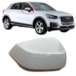 For Audi Q2 Q3 2017-2024 Mirror Cover Painted Nevada White LS9R Right Side. Fixed Price $94.46.