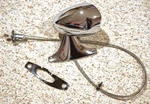 Remote Chrome Lh Mirror For 1973 74 Body Dodge Charger Satellite Road Runner. Fixed Price $137.42.