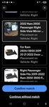 2022 Ram 2500 Passenger Side Mirror Complete Assembly Power Folding. Fixed Price $300.00.