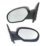Manual Mirrors For 07-13 Chevrolet Silverado 1500 Lh Rh Standard Type Black. Fixed Price $78.27.