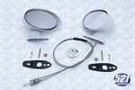 Painted Sport Rallye Mirror Set Fits 70-76 Dart Duster Demon Superbee Mopar. Fixed Price $349.95.