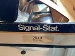 2 West Coast Stainless X 16 Mirror Signal Stat 7514 Rig Tractor Truck Nos. Fixed Price $129.95.