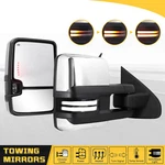 Chrome Towing Mirrors Switchback For 2015-2019 Chevy Silverado Gmc Sierra 2500HD. Fixed Price $179.99.