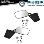 Trq Mirror Manual Black 3 Bolt Mount Lh Driver Rh Passenger Pair For Chevy Gmc. Fixed Price $89.85.