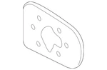 Genuine Nissan Mirror Glass 96302-ET04E. Fixed Price $52.28.