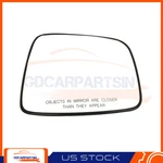 Chrome View Door Mirror Glass Heated Fits 2002-07 Jeep Liberty Passenger Rh Side. Fixed Price $18.86.