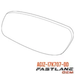 2010-2019 Ford Taurus Rear View Outer Mirror Front Left New Oem AG1Z-17K707-DD. Fixed Price $260.23.