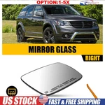Passenger Side Heated Mirror Glass Clear For 2009-2020 Dodge Journey 68045690AA. Fixed Price $31.82.