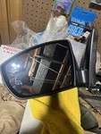 2015-2018 Ford Focus Oem Drivers Left Side View Mirror Heated Turn Sig Ruby Red. Fixed Price $45.00.