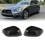 For Infiniti 2014-2022 Q50 Q70 Gloss Black Rear View Side Wind Mirror Cover Caps. Fixed Price $45.99.
