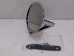 Side View Mirror Manual Chrome Round Head Narrow Arm Fits 65-66 Mustang 1286713. Fixed Price $70.00.