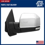 Ford F-150 Left Side Mirror Power/signal/blind Spot Camera Chrome 2015-2018. Fixed Price $295.96.