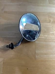 Nos Lucas Jaguar XK140 + Others Rh Right Side Wing Round Mirror Made England. Fixed Price $425.00.