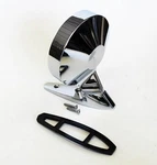 New 1965-1966 Ford Mustang Right Side Matching Mirror Remote Dummy Deluxe Chrome. Fixed Price $66.95.
