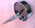 Used Yankee Metal Products Tri Bar Side Mirror 40100 Hot Rod, Custom, Kustom Vg. Fixed Price $60.00.