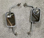67 72 Ford Truck West Coast Jr Stainless Tow Mirrors Oem Fomoco 73 79 Restore. Fixed Price $349.00.