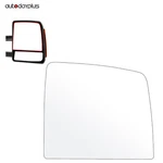Towing Mirror Glass Upper Replace For 08-17 Toyota Sequoia Tundra Passenger Side. Fixed Price $10.82.