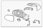 Genuine Hyundai Mirror Assembly 87620-S2340. Fixed Price $1037.71.