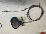 1977 Charger Coronet Road Runner Right Side Passenger Remote Mirror With Cable. Fixed Price $124.78.