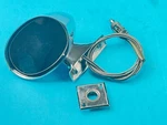 1970'S Dodge Cuda Challenger Chrome Lh Side Mirror W. Remote 3454036 Genuine Nos. Fixed Price $225.00.