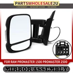 Driver Side Manual Mirror With Turn Signal For Ram Promaster 1500 2500 2014-2023. Fixed Price $160.99.