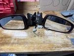 2000-2005 Chevrolet Impala Driver/passenger Side Power Door Mirrors Plum Oem. Fixed Price $99.00.