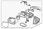 Genuine Gm Mirror Assembly 26528860. Fixed Price $353.31.