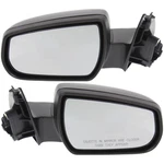 Mirror Set Of For 2013-2015 Chevrolet Malibu Black Manual Folding Heated. Fixed Price $93.54.