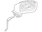 Genuine Mazda Door Mirror KB8M-69-181D. Fixed Price $294.38.