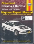 Haynes Repair Manuals Chevrolet Corsica And Beretta 1987 Thru 1996 New MN2210. Fixed Price $13.95.