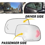 1/2PAIR Side Heated Glass Mirror W/ Turn Left Signal & Right For Chevy Gmc Cadil. Fixed Price $8.99.