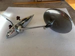 1959 1960 Cadillac Gm Remote Door Side Rear View Mirror P# 5949947 - Good B. Fixed Price $95.00.