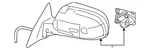 Genuine Subaru Mirror 91036AJ00C. Fixed Price $96.93.