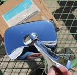 Nos 1982-1987 Buick Regal / Cutlass Right Side Chrome Exterior View Mirror. Fixed Price $175.00.