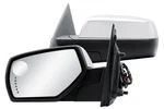 Left Side Mirror Power Fold With Memory Chrome Cover For 14-18 Silverado Sierra. Fixed Price $155.99.