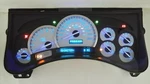 03 04 05 06 07 H2 Hummer Premium Ss White Gauge Blue Led Complete Cluster Wp. Fixed Price $600.00.
