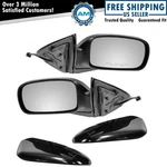 Smooth Black Power Heated Side Mirrors Lh & Pair Set For 06-08 Pacifica. Fixed Price $97.44.