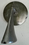 Original 1953-62 Corvette Y-50 Lh Ext. Rear View Mirror #5939583 Survivor. Fixed Price $35.00.