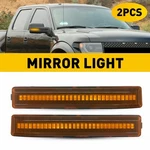 Pair Led Auxito Side Mirror Signal Turn Light Lens Amber 2009-14 Ford F-150. Fixed Price $18.04.