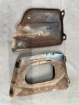 1977-1981 Pontiac Firebird Trans Am Left Front Bumper Bar Brackets Brace Formula. Fixed Price $74.86.