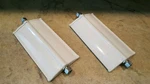 Vintage K-d Junior West Coast Mirror Heads 1970'S Truck Muscle Van White Kd. Fixed Price $79.99.