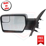 Kool Vue FD225EL-S Power Mirror Left Side Chrome 2011-2014 Ford F-150 Stx. Fixed Price $128.99.