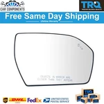 Trq New Exterior View Door Mirror Glass Heated Blind Spot Rh Side 2018 Ford. Fixed Price $66.75.
