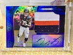 David Montgomery /99 Blue Mirror Rc Tri-color Patch Auto Certified Bears. Fixed Price $64.99.